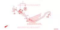 VALVE DE COMMANDE D'INJECTION D'AIR pour Honda CBF 1000 F ABS de 2011