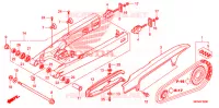 BRAS OSCILLANT pour Honda CBF 600 FAIRING ABS de 2010
