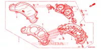 COMPTEUR pour Honda CBF 600 FAIRING ABS de 2010