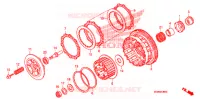 EMBRAYAGE pour Honda CBF 600 FAIRING ABS de 2010
