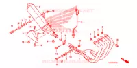 SILENCIEUX D'ECHAPPEMENT pour Honda CBF 600 FAIRING ABS de 2010