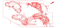 COMPTEUR pour Honda CBF 600 FAIRING ABS de 2011