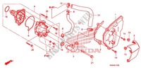 POMPE A EAU pour Honda CBF 600 FAIRING ABS de 2011