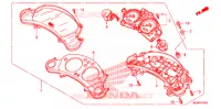 COMPTEUR pour Honda CBF 600 FAIRING ABS de 2012