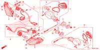 CLIGNOTANT pour Honda CBR 1000 RR ABS RED de 2012