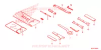 OUTIL pour Honda CBR 1000 RR ABS RED de 2012