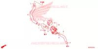 VALVE DE COMMANDE D'INJECTION D'AIR pour Honda CBR 1000 RR ABS RED de 2012