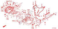 SABOT (CBR125RW'07,'08,'09,'10) pour Honda CBR 125 de 2009