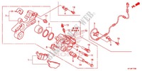 ETRIER DE FREIN ARRIERE pour Honda CBR 250 R ABS RED de 2011