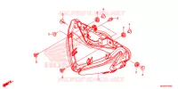 PHARE pour Honda CBR 500 R de 2017