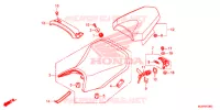 SELLE pour Honda CBR 500 R de 2017