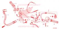 LEVIER DE GUIDON   CABLE   COMMODO pour Honda CBR 600 RR ABS RED de 2015