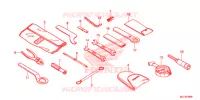 OUTIL pour Honda CBR 600 RR ABS RED de 2015