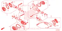 CLIGNOTANT pour Honda AFRICA TWIN 1000 ABS de 2016