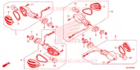 CLIGNOTANT pour Honda AFRICA TWIN 1000 DCT SILVER de 2016