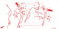 LEVIER DE GUIDON   CABLE pour Honda CRF 100 de 2004