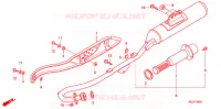 SILENCIEUX D'ECHAPPEMENT pour Honda CRF 100 de 2006