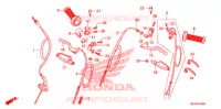 LEVIER DE GUIDON   CABLE pour Honda CRF 100 de 2008