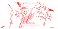 LEVIER DE GUIDON   CABLE pour Honda CRF 100 de 2009