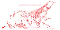 CADRE pour Honda CRF 100 de 2010