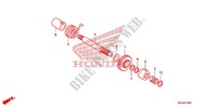 AXE DE KICK pour Honda CRF 100 de 2011