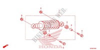 AMORTISSEUR ARRIERE pour Honda CRF 110 de 2015