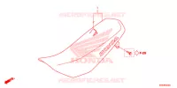 SELLE pour Honda CRF 110 de 2017