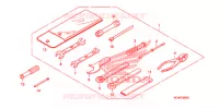 OUTIL pour Honda REBEL 250 de 2004