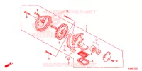 POMPE A HUILE pour Honda REBEL 250 de 2004
