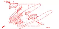 SILENCIEUX D'ECHAPPEMENT pour Honda REBEL 250 de 2004