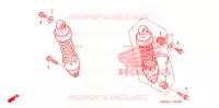 AMORTISSEUR ARRIERE pour Honda REBEL 250 de 2007