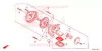 POMPE A HUILE pour Honda REBEL 250 de 2007