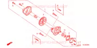 POMPE A HUILE pour Honda CRF 100 de 2007
