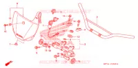 GUIDON   TE DE FOURCHE pour Honda CRF 150 F de 2007