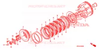 EMBRAYAGE pour Honda CRF 230 F de 2007
