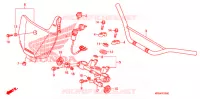 GUIDON   TE DE FOURCHE pour Honda CRF 230 F de 2007