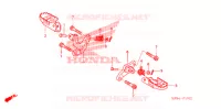 REPOSE PIED pour Honda CRF 230 F de 2007