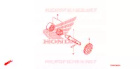 POMPE A HUILE pour Honda CRF 250 R de 2004