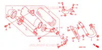 SILENCIEUX D'ECHAPPEMENT  pour Honda CRF 250 R de 2004