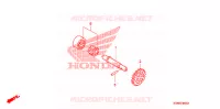 POMPE A HUILE pour Honda CRF 250 R de 2005