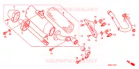SILENCIEUX D'ECHAPPEMENT  pour Honda CRF 250 R de 2005