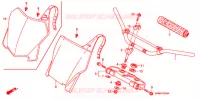 GUIDON   TE DE FOURCHE pour Honda CRF 250 R de 2006
