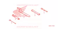OUTIL pour Honda CRF 250 R RED de 2008