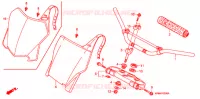 GUIDON   TE DE FOURCHE pour Honda CRF 250 R de 2009