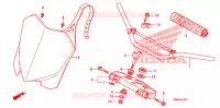 GUIDON   TE DE FOURCHE pour Honda CRF 250 R de 2010
