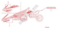 AUTOCOLLANTS pour Honda CRF 250 R de 2012