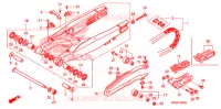 BRAS OSCILLANT pour Honda CRF 250 R de 2012