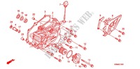 COUVERCLE DE CARTER MOTEUR GAUCHE pour Honda CRF 250 R de 2012