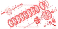 EMBRAYAGE pour Honda CRF 250 R de 2012