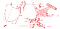 GUIDON   TE DE FOURCHE pour Honda CRF 250 R de 2012